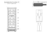 Винный шкаф Dunavox DAUF-17.58DSS